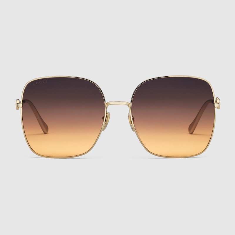 Oversize square-frame sunglasses - Image 1